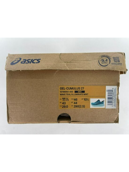 Asics Gel-Cumulus 27 Running Shoes Wave Teal/Illuminate Mint Men\'s Size 11.5 NEW main image 11